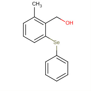 Benzenemethanol, a-methyl-3-(phenylseleno)- molecular structure