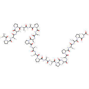 L-Alanine,L-alanyl-L-prolyl-L-alanyl-L-alanyl-L-prolyl-L-alanyl-L-alanyl-L-prolyl-L-alanyl-L-alanyl-L-prolyl-L-alanyl-L-alanyl-L-prolyl-L-alanyl-L-alanyl-L-prolyl-L-alanyl-L-alanyl-L-prolyl-L-alanyl-L-alanyl-L-prolyl- molecular structure