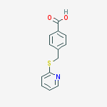 4-[(pyridin-2-ylthio)methyl]benzoic acid
