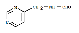 Formamide,N-(4-pyrimidinylmethyl)- molecular structure