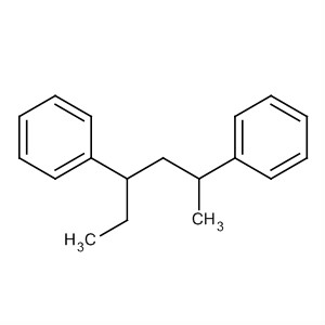 Benzene, 1,1'-(1-ethyl-3-methyl-1,3-propanediyl)bis- molecular structure