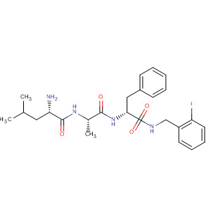 L-Phenylalaninamide, D-leucyl-D-alanyl-N-[(2-iodophenyl)methyl]-