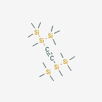 Trisilane, 2,2'-(1,2-ethynediyl)bis[1,1,1,2,3,3,3-heptamethyl- molecular structure