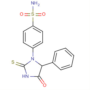 Benzenesulfonamide, 4-(4-oxo-5-phenyl-2-thioxo-1-imidazolidinyl)-