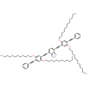 2,1,3-Benzothiadiazole,4,7-bis[[2,5-bis(dodecyloxy)-4-(phenylethynyl)phenyl]ethynyl]-