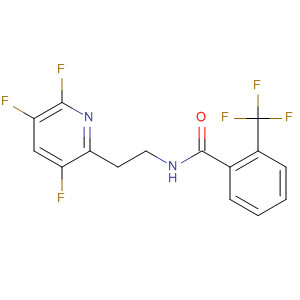 Benzamide, 2-(trifluoromethyl)-N-[2-(3,5,6-trifluoro-2-pyridinyl)ethyl]-