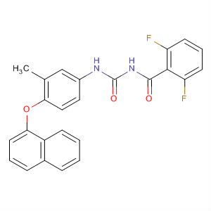 Benzamide,2,6-difluoro-N-[[[3-methyl-4-(1-naphthalenyloxy)phenyl]amino]carbonyl]-