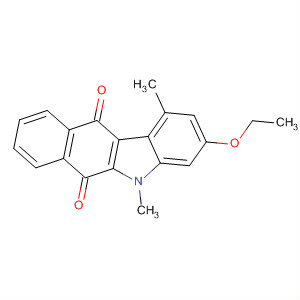 5H-Benzo[b]carbazole-6,11-dione, 3-ethoxy-1,5-dimethyl-
