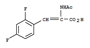 2-ACETYLAMINO-3-(2,4-DIFLUOROPHENYL)ACRYLIC ACID