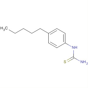 Thiourea, (4-pentylphenyl)- molecular structure