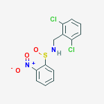 N-(2,6-dichlorobenzyl)-2-nitrobenzenesulfinamide