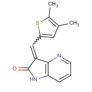 2H-Pyrrolo[3,2-b]pyridin-2-one,3-[(4,5-dimethyl-2-thienyl)methylene]-1,3-dihydro-