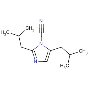 1H-Imidazole-1-carbonitrile, 2,5-bis(2-methylpropyl)-