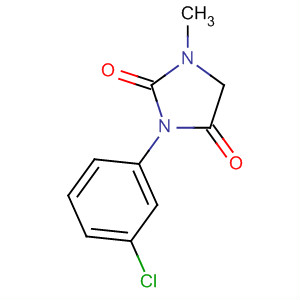 2,4-Imidazolidinedione, 3-(3-chlorophenyl)-1-methyl-