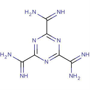 1,3,5-Triazine-2,4,6-tricarboximidamide molecular structure