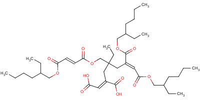 bis(2-ethylhexyl) 2-ethyl-2-[[[4-[(2-ethylhexyl)oxy]-1,4-dioxo-2-butenyl]oxy]methyl]propane-1,3-diyl dimaleate