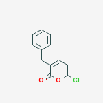 3-benzyl-6-chloro-2-pyrone molecular structure