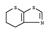 5H-Thiopyrano[3,2-d]thiazole,  6,7-dihydro- molecular structure