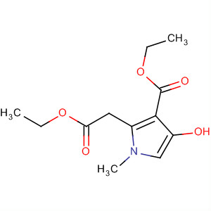 1H-Pyrrole-2-acetic acid, 3-(ethoxycarbonyl)-4-hydroxy-1-methyl-, ethylester
