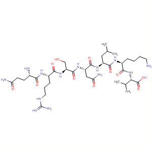 L-Valine, L-glutaminyl-L-arginyl-L-seryl-L-asparaginyl-L-leucyl-L-lysyl-