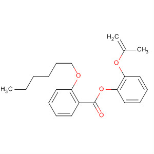 Benzoic acid, (hexyloxy)-, (2-propenyloxy)phenyl ester molecular structure