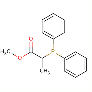 Propanoic acid, 2-(diphenylphosphinyl)-, methyl ester