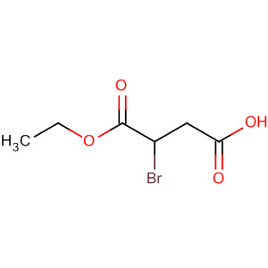 Butanedioic acid, bromo-, 1-ethyl ester molecular structure