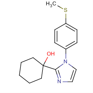 Cyclohexanol, 1-[1-[4-(methylthio)phenyl]-1H-imidazol-2-yl]-