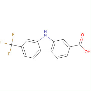 9H-Carbazole-2-carboxylic acid, 7-(trifluoromethyl)-