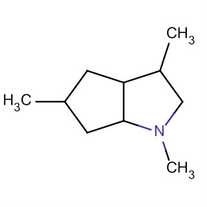 Cyclopenta[b]pyrrole, octahydro-1,3,5-trimethyl- molecular structure