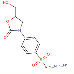 Benzenesulfonyl azide, 4-[5-(hydroxymethyl)-2-oxo-3-oxazolidinyl]-