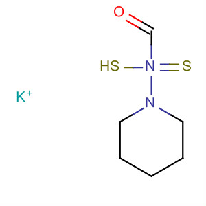 Carbamodithioic acid, piperidinyl-, monopotassium salt molecular structure