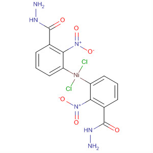 Nickel, dichlorobis(2-nitrobenzoic acid hydrazide)- molecular structure