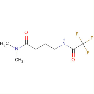 Butanamide, N,N-dimethyl-4-[(trifluoroacetyl)amino]- molecular structure