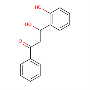 1-Propanone, 3-hydroxy-3-(2-hydroxyphenyl)-1-phenyl- molecular structure