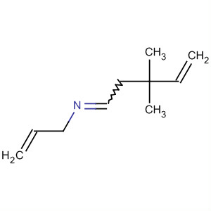 2-Propen-1-amine, N-(3,3-dimethyl-4-pentenylidene)- molecular structure