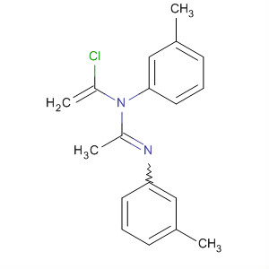 Ethanimidamide, N-(1-chloroethenyl)-N,N'-bis(3-methylphenyl)-