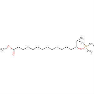 Hexadecanoic acid, 14-[(trimethylsilyl)oxy]-, methyl ester molecular structure