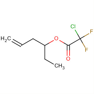 Acetic acid, chlorodifluoro-, 1-ethyl-3-butenyl ester molecular structure