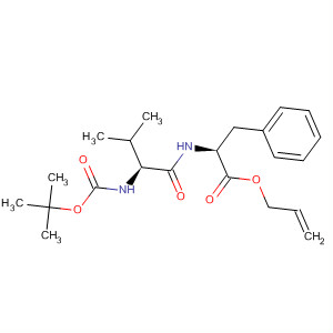 L-Phenylalanine, N-[N-[(1,1-dimethylethoxy)carbonyl]-L-valyl]-,2-propenyl ester