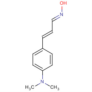 2-Propenal, 3-[4-(dimethylamino)phenyl]-, oxime, (E,E)- molecular structure