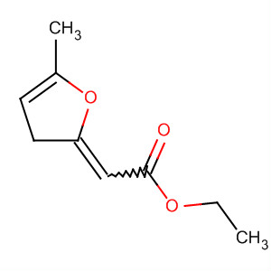 Acetic acid, (5-methyl-2(3H)-furanylidene)-, ethyl ester molecular structure