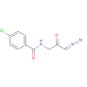 Benzamide, 4-chloro-N-(3-diazo-2-oxopropyl)-