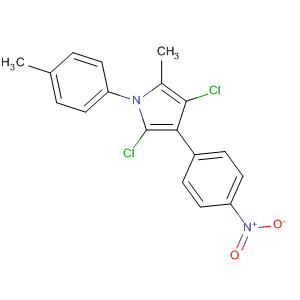 1H-Pyrrole, 2,4-dichloro-5-methyl-1-(4-methylphenyl)-3-(4-nitrophenyl)-