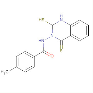 Benzamide, N-(1,4-dihydro-2,4-dithioxo-3(2H)-quinazolinyl)-4-methyl- molecular structure