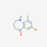 7-bromo-9-methyl-1,2,3,4-tetrahydro-1-benzazepin-5-one