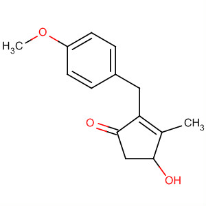 2-Cyclopenten-1-one, 4-hydroxy-2-[(4-methoxyphenyl)methyl]-3-methyl-
