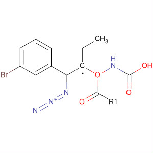 Carbamic acid, [2-azido-2-(3-bromophenyl)ethyl]-, ethyl ester molecular structure