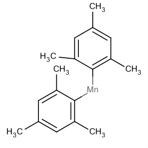 Manganese, bis(2,4,6-trimethylphenyl)- molecular structure