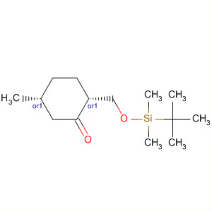 Cyclohexanone,2-[[[(1,1-dimethylethyl)dimethylsilyl]oxy]methyl]-5-methyl-, cis-